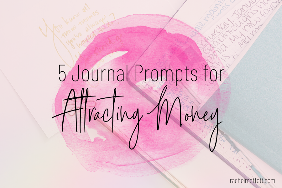 journal prompts for attracting money