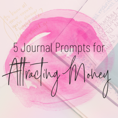 journal prompts for attracting money