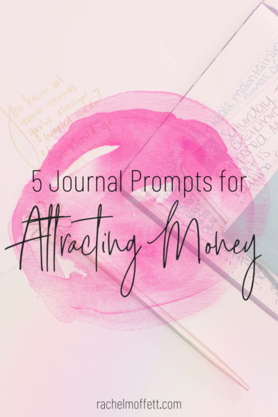 journal prompts for attracting money