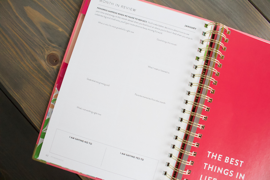 2022 Cultivate What Matters PowerSheets planner review