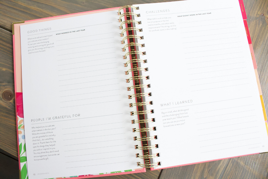 2022 Cultivate What Matters PowerSheets planner review