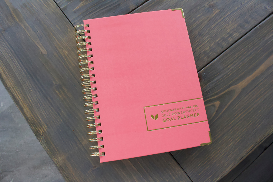 2022 Cultivate What Matters PowerSheets planner review