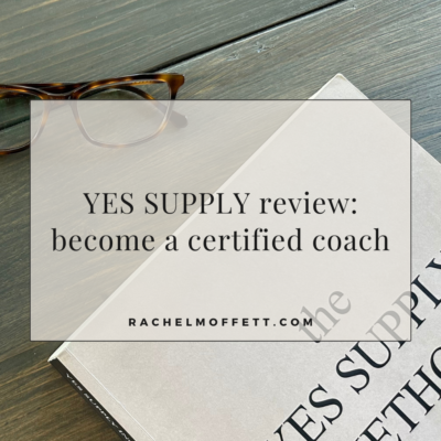 Image with text overlay. Text reads: YES SUPPLY Review: Become a Certified Coach.